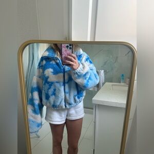 Urban Outfitters sky fleece